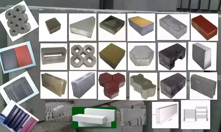 Stok Paving Block di Pabrik